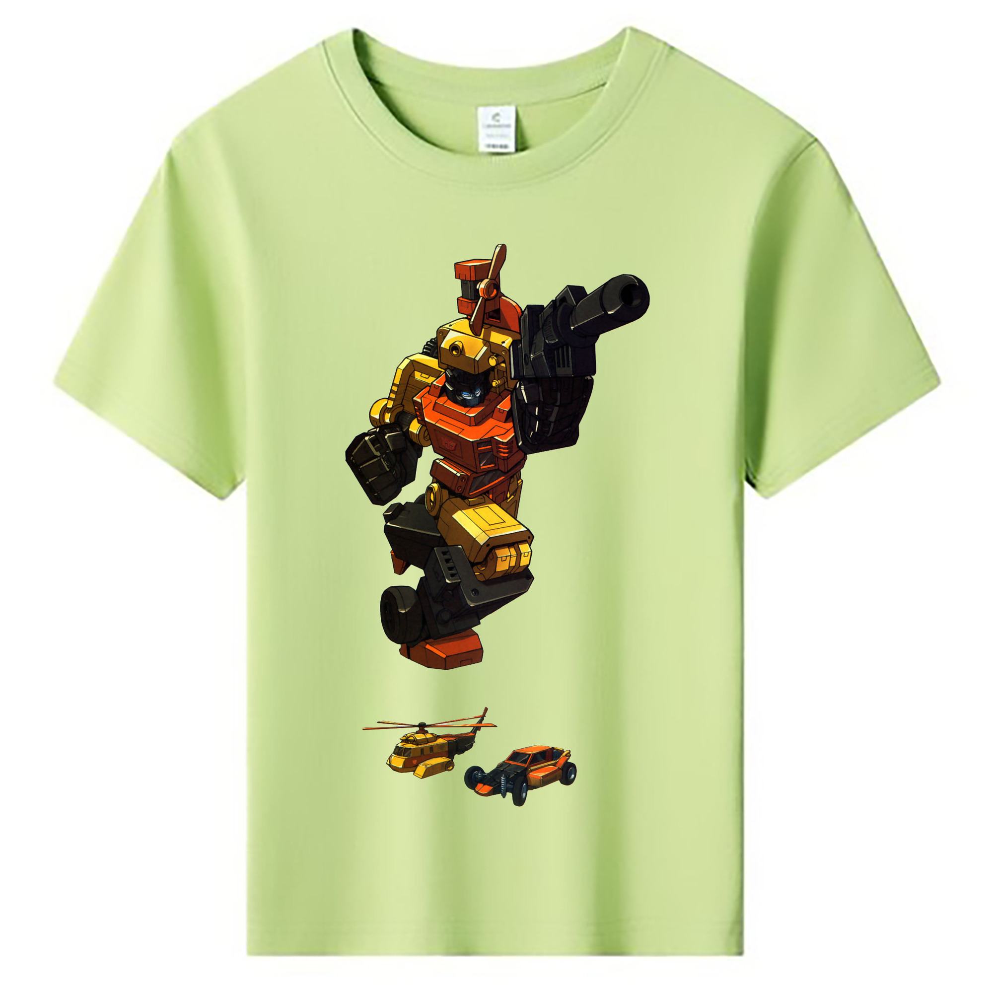（画像用）  綿100％キッズTシャツ（フロントプリント）